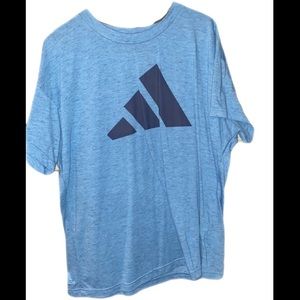 Blue Adidas Tshirt.